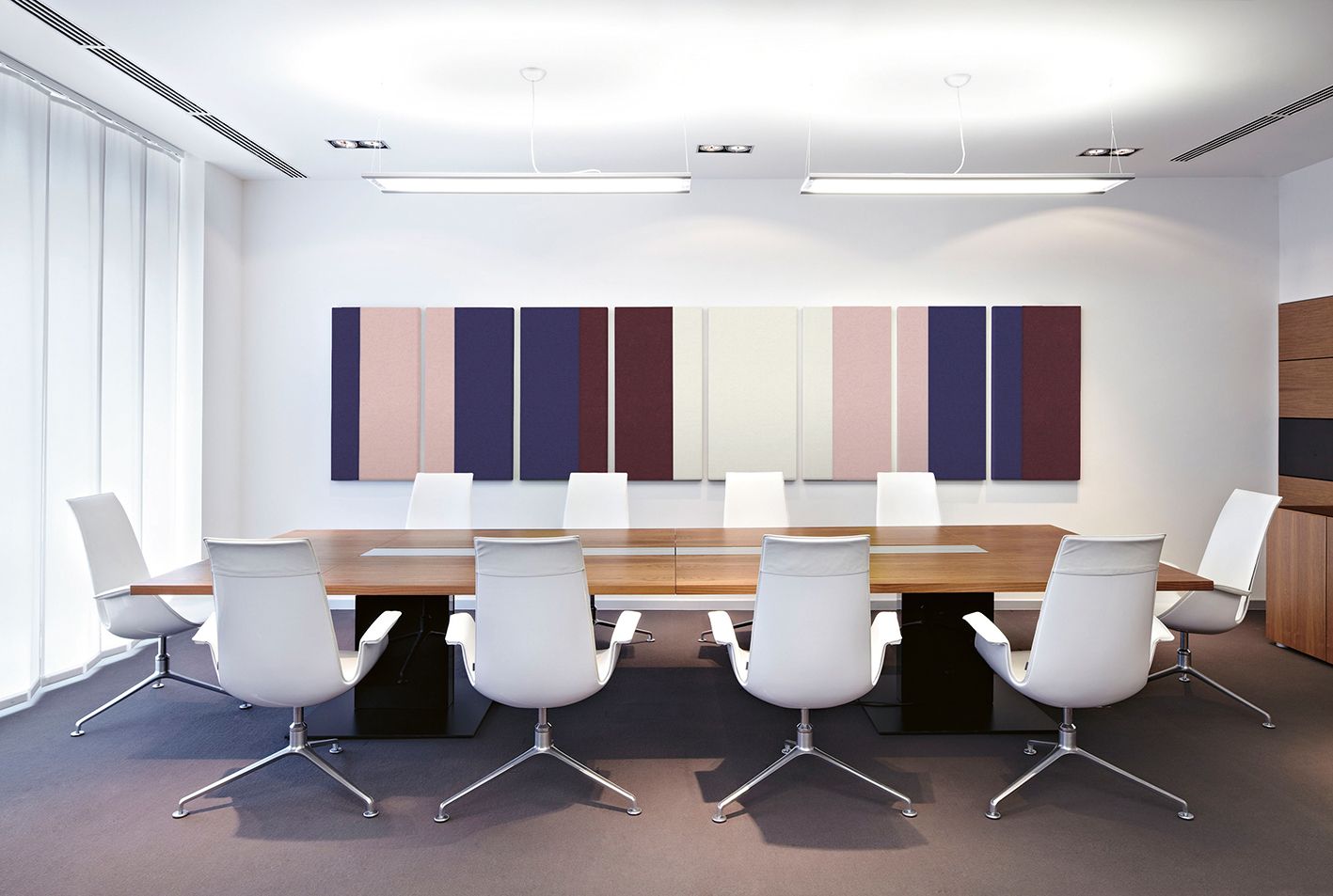 Acoustic panel - Colorfields - Création Baumann