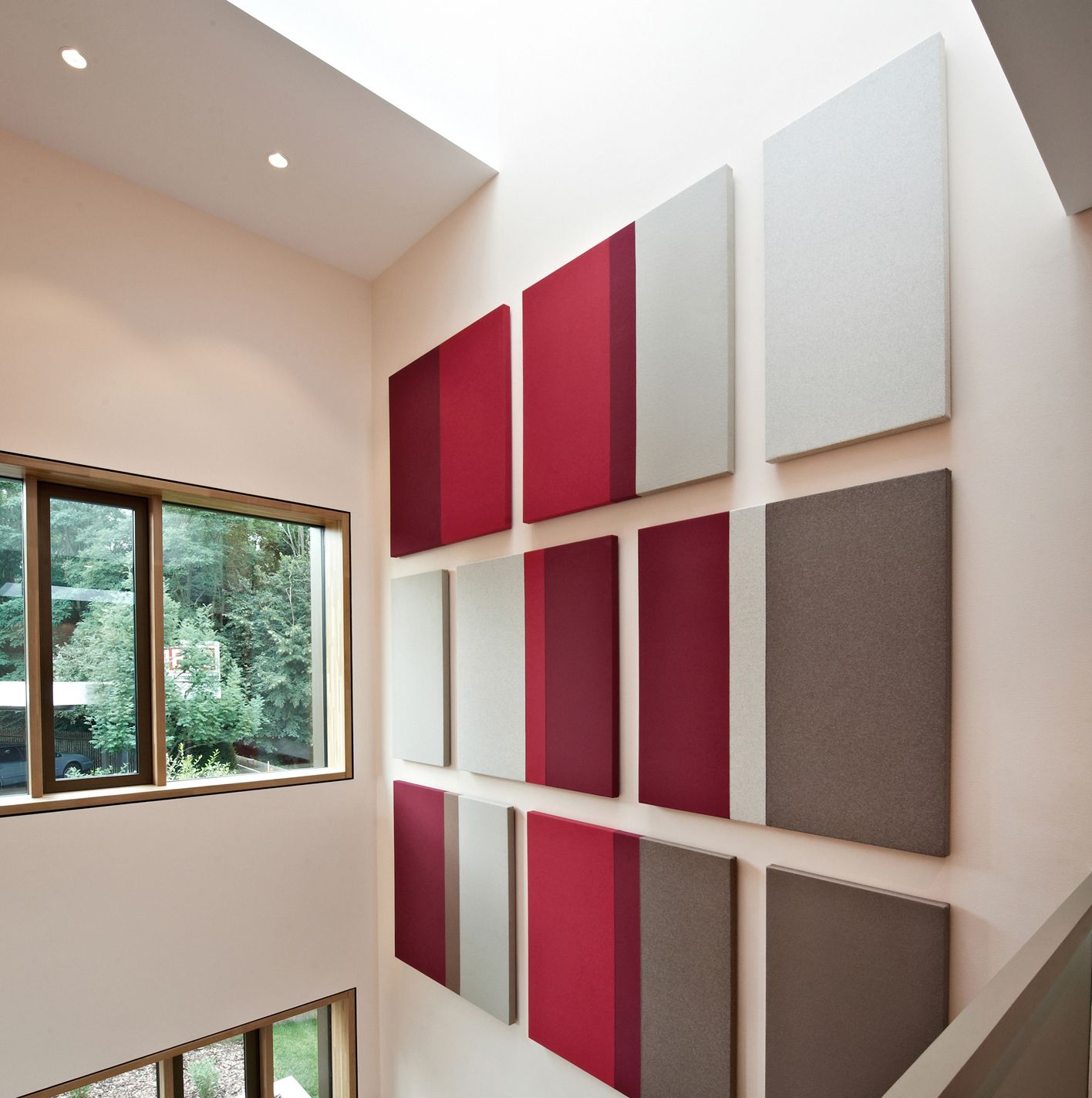 Acoustic panel - Colorfields - Création Baumann